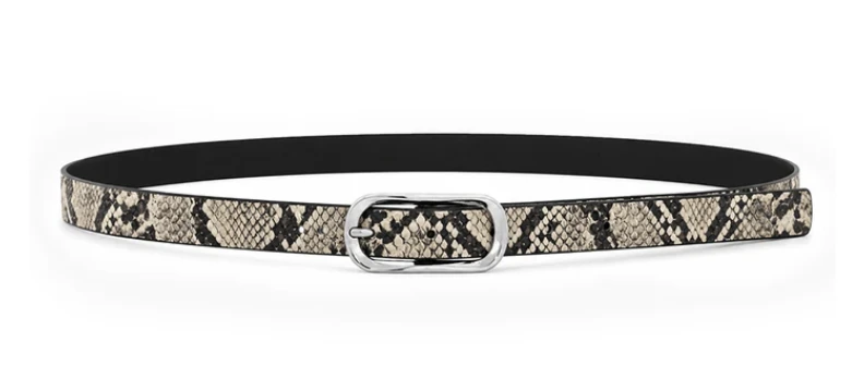 CINTURÓN SNAKE PRINT