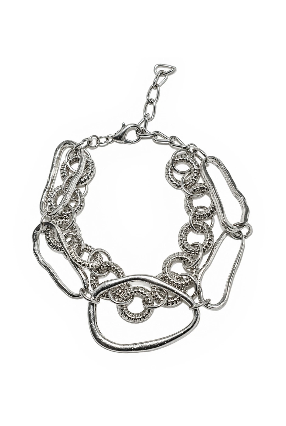 PULSERA SILVER LINKS