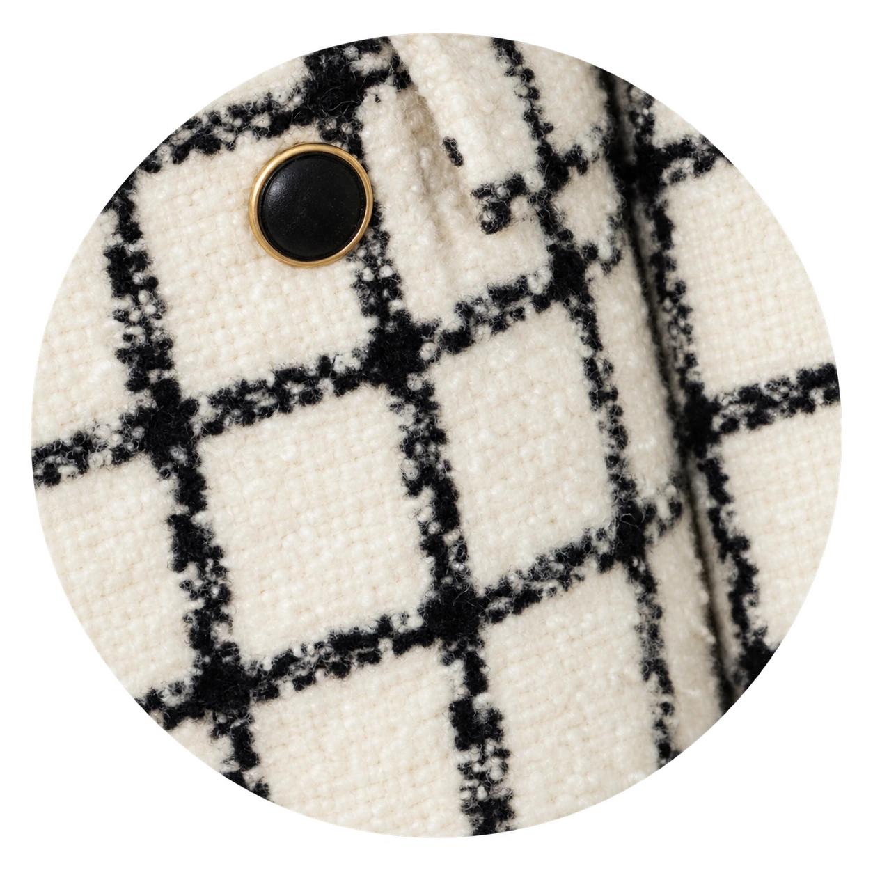 TEJIDO TWEED DE CUADROS
