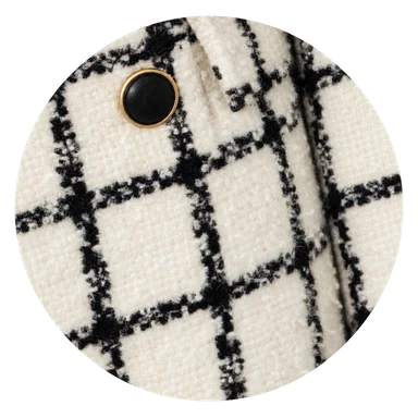 TEJIDO TWEED DE CUADROS
